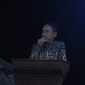 Ketua STKIP PGRI Sumenep, Asmoni, saat menghadiri Pekan Seni Madura (PSM) Sanggar Lentera