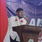 Bupati Sumenep Ahmad Fauzi Wongsojudo saat membukan PSM Sanggar Lentera di Stadion A.Yani Panglegur