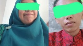 Kedua pelaku dugaan kasus perzinahan di Sumenep