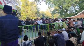 REBUTAN: Ribuan masyarakat akan melakukan ziarah ke makam Syeh Anggasuto