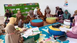 Suasana kegiatan magang Paud Hi El-Fath
