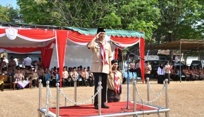 Pimpin Apel Akbar Pramuka Ke-63, Edy Rasyadi Sebut Pramuka sebagai Pilar Kekuatan Negara