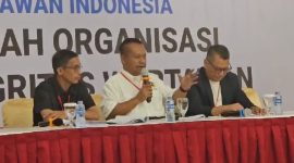 PEMILIHAN: Persatuan Wartawan Indonesia (PWI) gelar Kongres luar biasa di Hotel Grand Paragon, Jakarta Pusat.