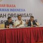 PEMILIHAN: Persatuan Wartawan Indonesia (PWI) gelar Kongres luar biasa di Hotel Grand Paragon, Jakarta Pusat.