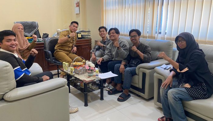 DPM Unija Gelar Audiensi ke Kabag Perekonomian Pemkab Sumenep
