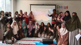KOMPAK: Foto bersama guru dan pendamping usai Bimtek dan bimbingan di PAUD HI El-Fath Sumenep