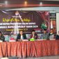 PEMBACAAN SK: KPU Sumenep, menggelar rapat pleno penetapan pasangan calon Bupati dan Wakil Bupati Sumenep
