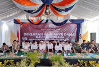 ADEM: KPU Sumenep, menggelar do'a bersama dan deklarasi kampanye damai Pemilihan Bupati dan Wakil Bupati Sumenep