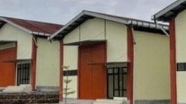 MENDUNG: Gedung Kawasan Industri Hasil Tembakau (KIHT) di Kecamatan Guluk-Guluk, Kabupaten Sumenep, Madura, Jawa Timur