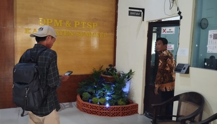 Kepala DPMPTSP Sumenep Diduga Alergi dengan Wartawan Saat Ingin Konfirmasi Soal Izin Mr Ball