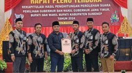 KPU SUMENEP: Rapat pleno terbuka hasil rekapitulasi Pilkada 2024 telah tuntas digelar di Ballroom Hotel El Malik