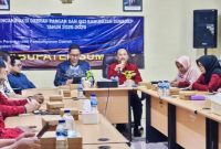 SOSIALISASI: Gandeng Universitas Brawijaya Malang, Bappeda Sumenep membahas RPKD 2025-2029