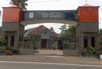 GERBANG: Kantor Pemerintah Desa Talangsuko, Kecamatan Turen, Kabupaten Malang, Jawa Timur