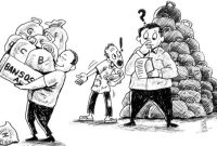 ILUSTRASI: Kades Sepanjang Diduga Selewengkan Bantuan Beras Bulog 2024