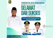 Beri Ucapan Selamat Pelantikan, Pemdes Nonggunong Optimis Achmad Fauzi-Imam Hasyim Bawa Kemajuan Bagi Sumenep