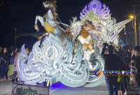 MEGAH: Musik Tong-Tong Angin Ribut sang juara umum pada Festival Musik Tong-Tong Sumenep 2024 (Foto Istimewa)