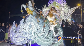 MEGAH: Musik Tong-Tong Angin Ribut sang juara umum pada Festival Musik Tong-Tong Sumenep 2024 (Foto Istimewa)