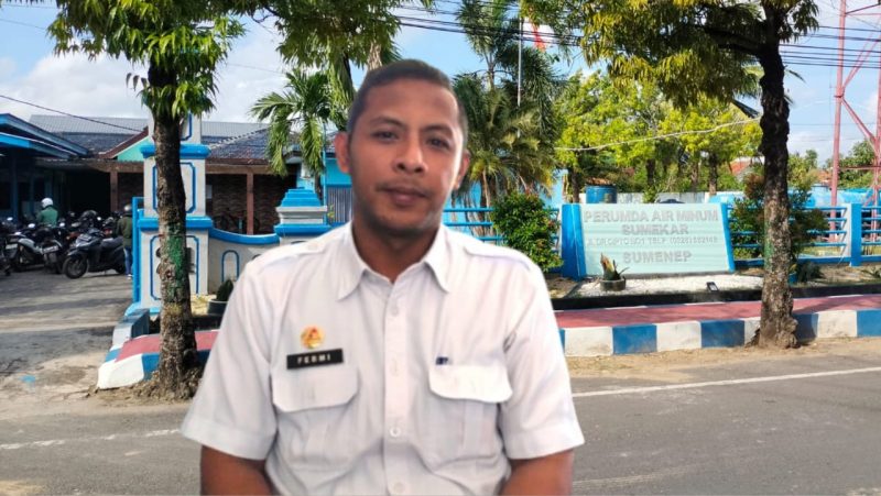 Direktur PDAM Sumenep Febri Noerdiansyah (SandiGT - SEPUTAR JATIM)
