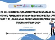 Pemkab Sumenep Umumkan Peserta yang Lulus Seleksi Administrasi PPPK Periode II Tahun 2024