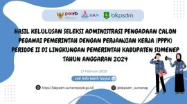 Pengumuman Bagi Peserta yang Lulus Seleksi Administrasi PPPK Periode II Tahun 2024