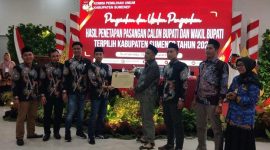 SERAH TERIMA: KPU Sumenep resmi menetapkan pasangan Achmad Fauzi Wongsojudo dan KH Imam Hasyim sebagai bupati dan wakil bupati terpilih 2024-2029