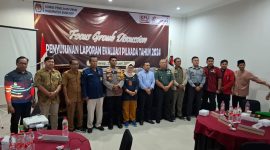 SWAFOTO: KPU Sumenep usai menggelar FGD evaluasi Pilkada 2024 di Hotel El Malik (Doc. Seputar Jatim)