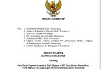 Surat Edaran Penyesuaian Jam Kerja ASN selama Bulan Ramadhan 1446 Hijriyah