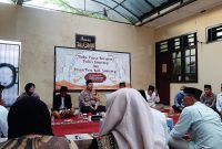 RAMADHAN: Suasana buka puasa bersama antara jajaran Polres Sumenep dengan insan pers (Mufti Che - Seputar Jatim)