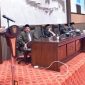 RAPAT PARIPURNA: Bupati Sumenep, Achmad Fauzi Wongsojudo, saat menyampaikan visi misi pada periode kedua bersama anggota DPRD (SandiGT - Seputar Jatim)