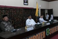 FOKUS: Suasana rapat virtual Pemkab Sumenep dengan KPK RI, untuk mencapai target MCP KPK melalui IPKD 2025 (Doc. Seputar Jatim)