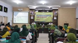 KHIDMAH: Suasana Pelatihan Penyegaran kader TBC komunitas yang digelar Dinkes P2KB Sumenep bersama YABHYSA (Doc. Seputar Jatim)