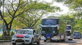 Bus mudik gratis khusus warga Sumenep yang ada di Jakarta (Foto Istimewa)