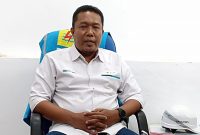 MENJELASKAN: Kepala ULP PLN Sumenep, Pangky Yonkynata Ardiyansyah saat ditemui di kantornya (SandiGT - Seputar Jatim)