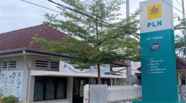 CERAH: Kantor ULP PLN Sumenep yang berlokasi di Jalan Urip Sumoharja, Mastasek, Pabian, Kecamatan Kota (Foto Istimewa)