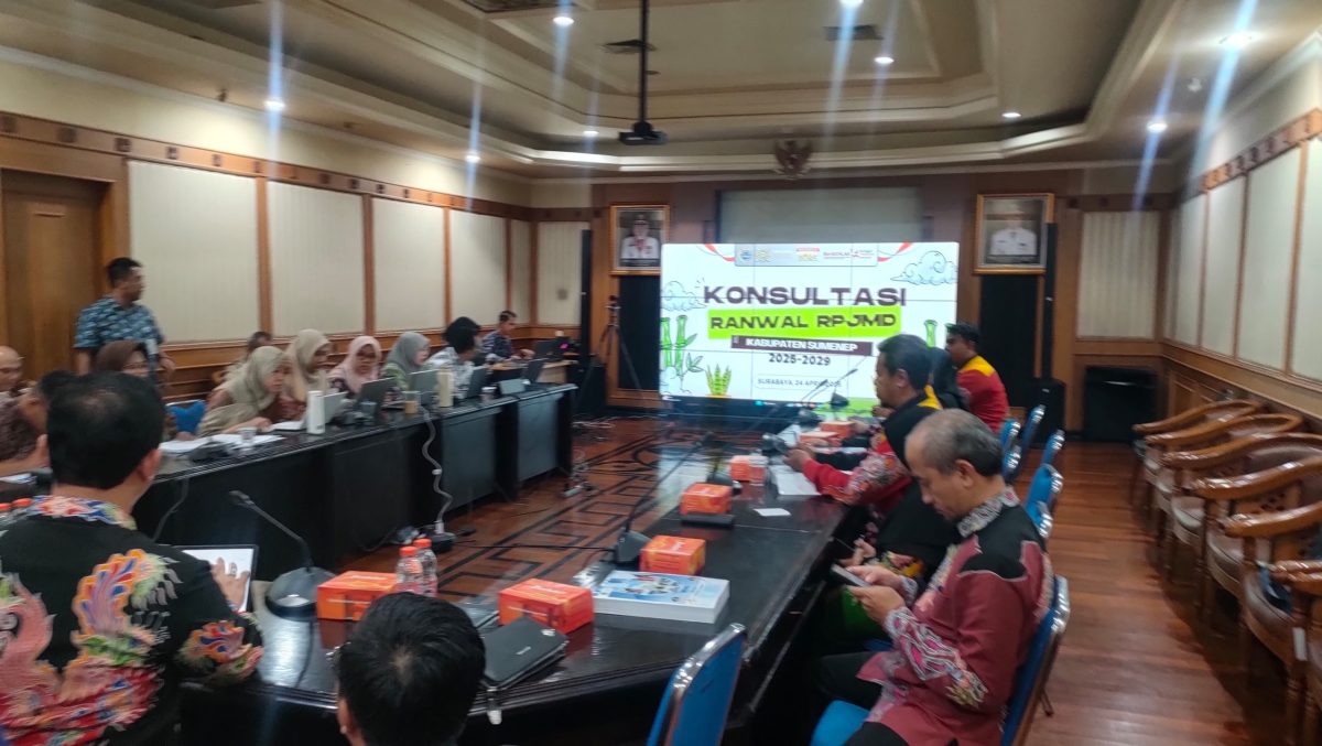 KEGIATAN: Bappeda Sumenep melakukan konsultasi Ranwal RPJMD Kabupaten Sumenep 2025–2029 bersama Bappeda Provinsi Jawa Timur (SandiGT - Seputar Jatim)