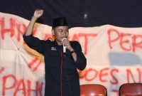 BERORASI: Ketua Badan Eksekutif Mahasiswa Sumenep (BEMSU) Moh. Syauqi (SandiGT - Seputar Jatim