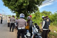PENERTIBAN: Polres Sumenep saat melakukan oprasi gabungan (Foto Istimewa)