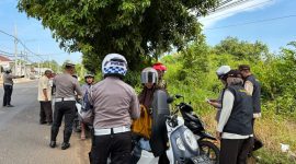PENERTIBAN: Polres Sumenep saat melakukan oprasi gabungan (Foto Istimewa)