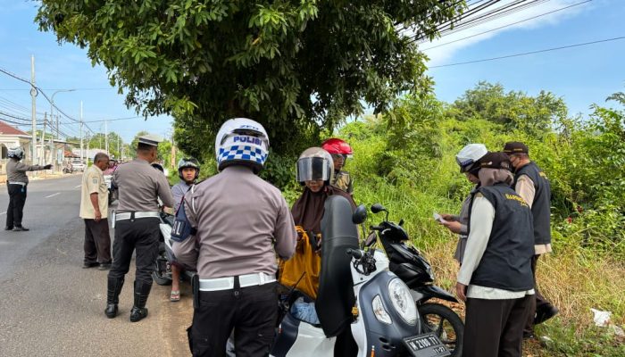 Operasi Penertiban Lalu Lintas, Polres Sumenep Pastikan Tak akan Sita Kendaraan yang Mati Pajak