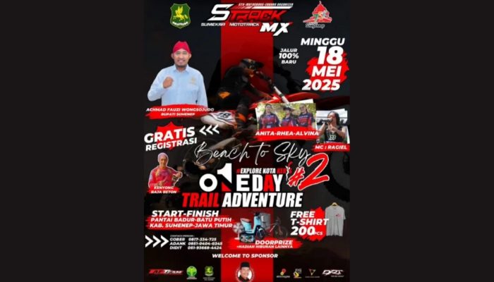 Event Adventure Trail 2025 Bakal Digelar di Pantai Badur