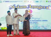 Lia Istifhama Jadi Tokoh Penggerak Gerakan Sosial Inklusif dan Literatif 2025 pada Malam Anugerah SMSI Award 2025