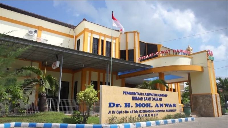 CERAH: Suasana RSUD dr. H. Moh. Anwar (RSUDMA) Sumenep, pada siang hari (Doc. Seputar Jatim)