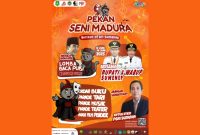 Flyer Pekan Seni Madura ke-9 UKM Sanggar Lentera STKIP PGRI Sumenep (Doc. Seputar Jatim)