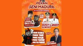 Flyer Pekan Seni Madura ke-9 UKM Sanggar Lentera STKIP PGRI Sumenep (Doc. Seputar Jatim)