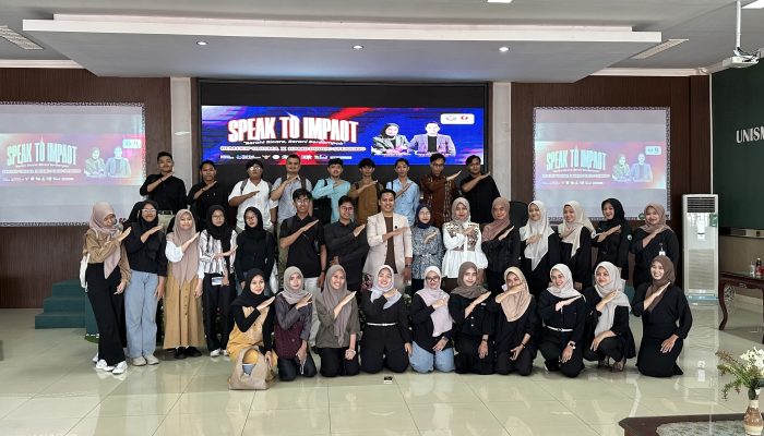 HAMD Public Speaking Gandeng BEM FKIP UNISMA Dorong Mahasiswa Berani Bicara