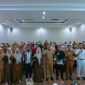KOMPAK: foto bersama peserta tata laksana dan rehabilitasi penderita dm di fktp (SandiGT - Seputar Jatim)