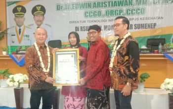 Sukses Terapkan Sistem Digital, RSUD dr. H. Moh. Anwar Sumenep Raih Penghargaan dari BPJS Kesehatan 