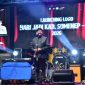 RESMIKAN: Bupati Sumenep, Achmad Fauzi Wongsojudo, saat Launching Logo Hari Jadi ke 757 di Area Taman Bunga (Doc.Seputar Jatim)