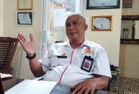 MEMAPARKAN: Kepala Disbudporapar Sumenep, Moh. Iksan, saat menyampaikan pencapaian PAD (SandiGT - Seputar Jatim)