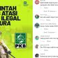 MEDIA SOSIAL: Unggahan Anggota DPRD Jawa Timur, Nur Faizin, menuai sorotan publik (SC - TIKTOK DPW PKB JATIM)